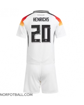 Billige Fotballdrakt Tyskland Benjamin Henrichs #20 Replika Hjemmedraktsett Barn EM 2024 Kortermet (med bukser)
